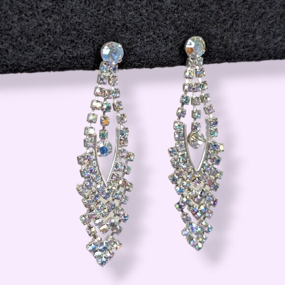 Claire's 3-Piece Colourful Rhinestone Parure - Picture 6 of 10